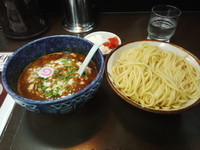 「カレーつけ麺（中盛り&半ﾗｲｽ&ﾁｰｽﾞ）930円」@東池袋大勝軒 ROZEOの写真