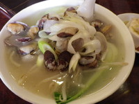 「特製アサリそば」@双明楼の写真