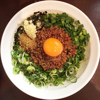 「台湾まぜそば＋追い飯（無料）」@麺屋 こころ 大岡山本店の写真