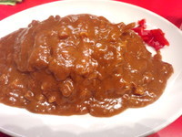 「てりチキカレー780円」@日乃屋カレー 神田店の写真