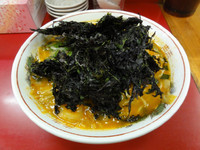 「赤キムチらーめん」@鶴はしラーメンの写真