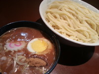 「【夜の部限定】濃厚魚介豚骨つけ麺￥800＋特盛り￥150」@UNDER GROUND RAMENの写真