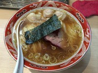 「ワンタンメン・3個（￥750）」@支那ソバ すずきの写真