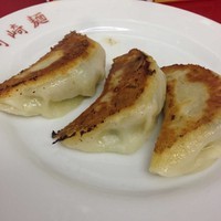 「餃子3ヶ　250円」@岡崎麺の写真