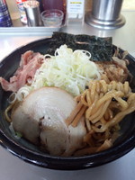 「油そば・並750円」@豚骨一燈の写真