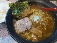 「魚介豚骨らーめん （オープンセールにつき￥300）」@麺屋 板橋の写真