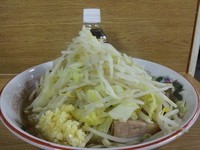 「ラーメン￥650 麺少なめ ニンニク」@ラーメン二郎 栃木街道店の写真