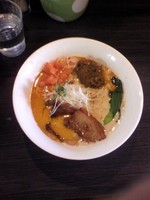 「豆乳とトマトを使った肉みそ麺」@麺処 ほん田 nijiの写真