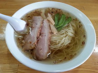 「【塩らーめん650円】→500円」@カオタンらーめん37の写真