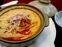 「煮込み担々麺1000円」@麻布茶房 ゲートシティー大崎店の写真