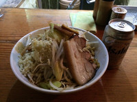 「汁なし740円+中盛100円」@極太濁流ラーメン ら・けいこ 本店の写真