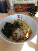 「油そば(大盛)」@油そば専門店 笑麺亭の写真