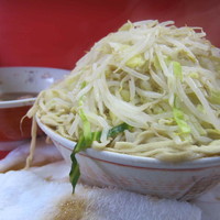 「麺マシ 大ラーメン 650円」@ラーメン二郎 三田本店の写真
