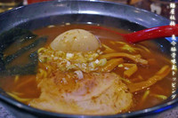 「魚介豚骨らーめん味玉トッピング400円（オープンセールの為）」@麺屋 板橋の写真