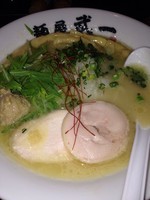 「濃厚鶏白湯らーめん 780円」@濃厚鶏そば 麺屋 武一 横浜関内店の写真