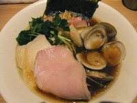 「蛤SOBA（950円）」@Ginza Noodles むぎとオリーブの写真