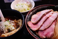 「チャーシューつけ麺＋ネギ」@麺処 晴の写真