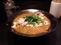 「かれー麺　並盛」@かれー麺 実之和 市ヶ谷店の写真