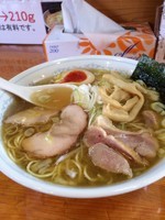 「地鶏けい骨ラーメン」@阿波家 烏山店の写真