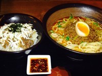 「担々麺¥780＋チャーシュー丼¥250」@和風らーめん 凪の写真