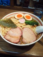 「中華そば650大盛150玉子100」@青竹平打ち中華そば 麺壱吉兆の写真