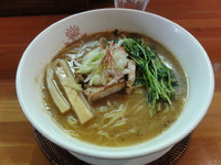 「濃いめ焼き干し（塩）」@らぁめん 翠蓮の写真