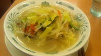「野菜たっぷりタンメン４９０円」@熱烈中華食堂 日高屋 飯能駅南口店の写真