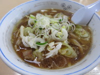 「ねぎラーメン570円」@手打ラーメン 長八の写真
