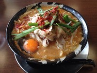 「ガッツリパワーらーめん」@越後ラーメン 維新 湯沢本店の写真