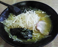 「ネギラーメン　７５０円」@ラーメンショップさつまっ子 船堀店の写真