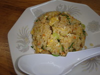 「半炒飯セット(250円)」@三公の写真