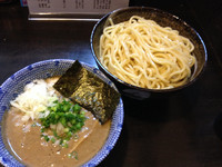 「二代目つけ麺(大盛)¥850+刻み玉ねぎ¥100」@二代目 狼煙 ～心～の写真