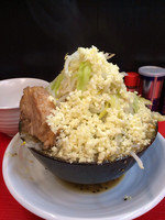 「味噌小ラーメン(300g)山椒、チョイ辛、ニンニク増し増し¥78」@豚男 -BUTAMEN-の写真