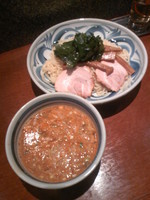 「担々つけ麺７８０円+サービスライス」@らーめん 亜寿加の写真