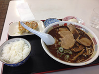 「しょうゆセット」@ラーメン 蜂屋 5条創業店の写真