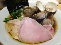 「蛤SOBA」@Ginza Noodles むぎとオリーブの写真