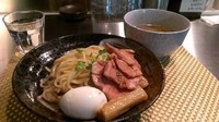 「特製濃厚魚介豚骨つけ麺」@麺匠 竹中の写真