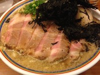 「背脂煮干そば＋岩海苔【1050円】」@ラーメン暁（＾＾）の写真