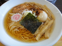 「煮干しそば＋味玉」@中華そば・もりそば 順風の写真