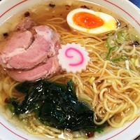 「塩ソバ」@新町立麺食堂 スタンダップの写真