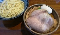 「【限定】カツオ味噌つけそば850円＋味玉100円＋辛味100」@麺 一直の写真