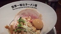 「KANKODORI　味玉　900円+50円」@世界一暇なラーメン屋の写真