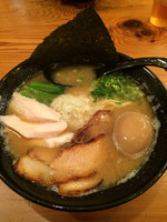 「特製鷄白湯らーめん」@三代目麺処 「まるは」極 船橋店の写真