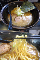 「『太麺らーめん 中盛(￥850)』」@麺屋 奨 TASUKUの写真