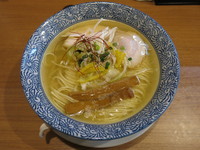 「柚子塩そば（限定）：750円」@麺屋 鶴若の写真