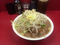 「大ダブル ニンニク抜き ヤサイアブラマシマシ」@ラーメン二郎 京急川崎店の写真