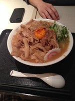 「肉そば 普通盛り」@徳島中華そば 中にしの写真