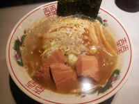 「濃厚にぼし蕎麦＋大盛り＋玉ねぎ」@中華蕎麦 瑞山（ZUIZAN）の写真