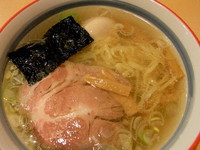 「塩らーめん+味玉」@青竹手打らーめん 夢現の写真