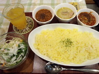 「プラックセット850円」@カレースタンドPLUCKの写真